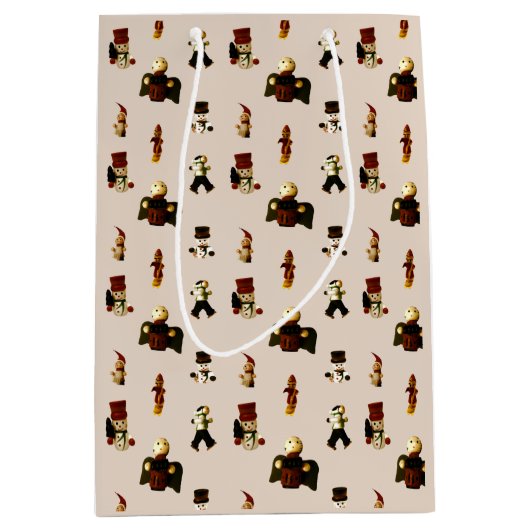 Moyen Sac cadeau de vacances Toyland (Devant)