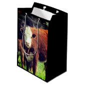 Moyen Sac cadeau de vache (Dos Angle)