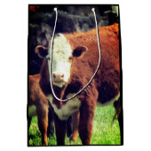 Moyen Sac cadeau de vache (Devant)