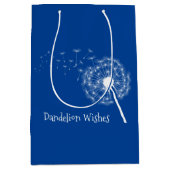 Moyen Sac cadeau design Dandelions (Devant)