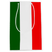 Moyen Sac cadeau design pour drapeaux italiens (Devant)