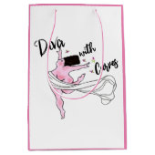 Moyen Sac cadeau "Diva With Curves" (Devant)