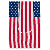 Moyen Sac cadeau drapeau américain (Dos)