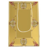 Moyen Sac cadeau du 50e ou 1er anniversaire Mariage (Dos)