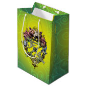 Moyen Sac cadeau du Magicien d'Oz Classique avec Blason  (Devant Angle)