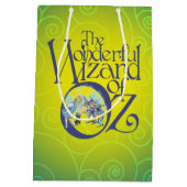 Moyen Sac cadeau du Magicien d'Oz Classique avec Blason  (Dos)