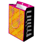 Moyen sac cadeau e.a.m.l. studio miiri (Dos Angle)