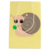 Moyen Sac cadeau escargot mignon (Dos)