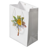 Moyen Sac cadeau FLEUR STYLE DESIGN (Devant Angle)