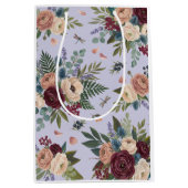 Moyen Sac cadeau floral (Devant)