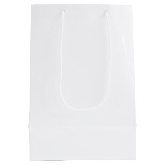 Moyen Sac cadeau floral (Dos)