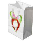 Moyen Sac cadeau Groth Butterfly. (Dos Angle)