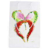 Moyen Sac cadeau Groth Butterfly. (Dos)