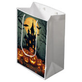 Moyen Sac cadeau Halloween (Devant Angle)