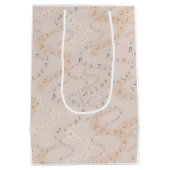 Moyen Sac cadeau Hedgehog de performances merveilleuses (Dos)