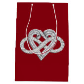 Moyen Sac cadeau infinity Heart (Dos)