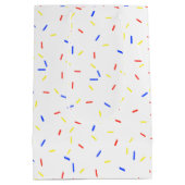 Moyen Sac cadeau Jimmy de couleur primaire (Dos)