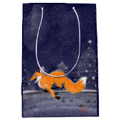Moyen Sac cadeau Jolly Running Fox (Devant)