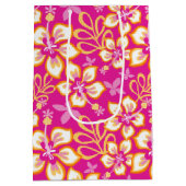 Moyen Sac cadeau Jungle Surf (Combo Rose) (Dos)