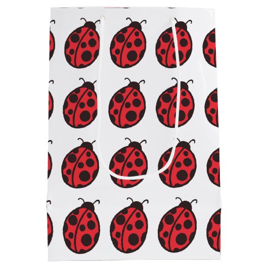 Moyen Sac cadeau Ladybug (Dos)