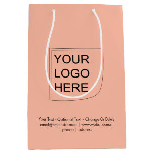 Moyen Sac Cadeau Logo Taille Moyenne - Couleur Tendance
