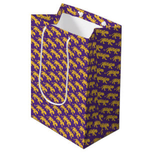Moyen Sac cadeau LSU Tigers - Tiger violet et or Impress