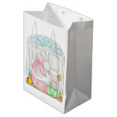 Moyen Sac cadeau Maman et Baby Bunny (Devant Angle)
