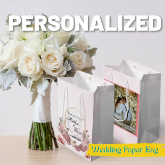 Moyen Sac cadeau mariage