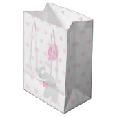 Moyen Sac cadeau mignon Baby shower (Devant Angle)