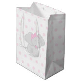 Moyen Sac cadeau mignon Baby shower (Dos Angle)