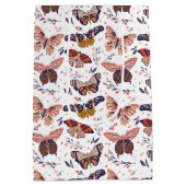 Moyen Sac cadeau Motif papillon (Dos)