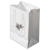 Moyen Sac Cadeau Noël (Devant Angle)
