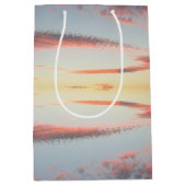Moyen Sac cadeau - Nuages couchés de soleil (Devant)