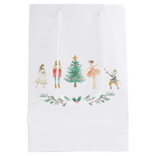 Moyen Sac cadeau Nutcracker (Dos)