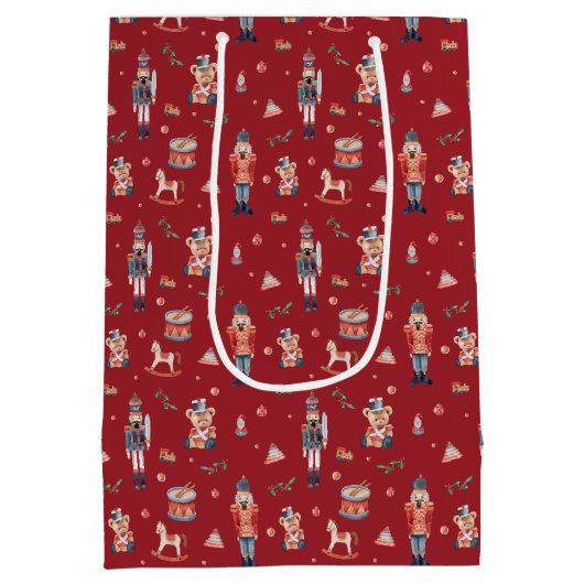 Moyen Sac cadeau Nutcracker (Dos)