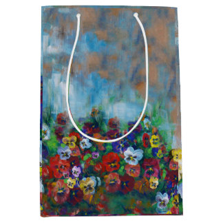 Moyen Sac cadeau Pansy