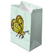 Moyen Sac cadeau Papillon (Dos Angle)