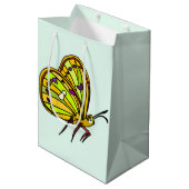 Moyen Sac cadeau Papillon (Devant Angle)