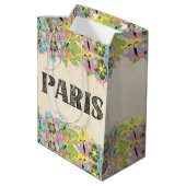 Moyen Sac cadeau Paris (Dos Angle)