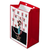 Moyen Sac cadeau Personalioze DIVA (Devant Angle)