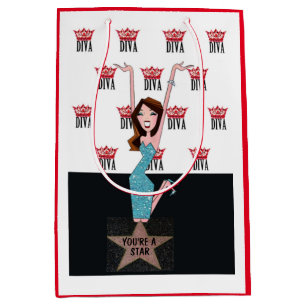 Moyen Sac cadeau Personalioze DIVA