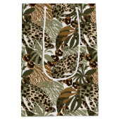 Moyen Sac cadeau poster de animal (Dos)