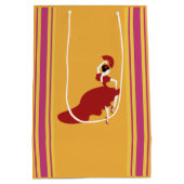 Moyen Sac cadeau pour danseur flamenco (Dos)