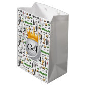 Moyen Sac Cadeau pour Golfeurs (Dos Angle)