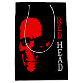 Moyen Sac cadeau Red Head (Devant)