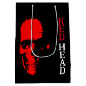 Moyen Sac cadeau Red Head (Dos)