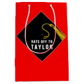 Moyen Sac cadeau Red Medium Creative Graduation (Devant)