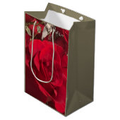 Moyen Sac cadeau Red Roses (Devant Angle)