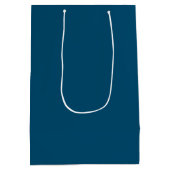 Moyen Sac cadeau Retro Stripes (Navy Blue Multi) (Dos)