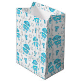 Moyen Sac cadeau robot mignon (Devant Angle)
